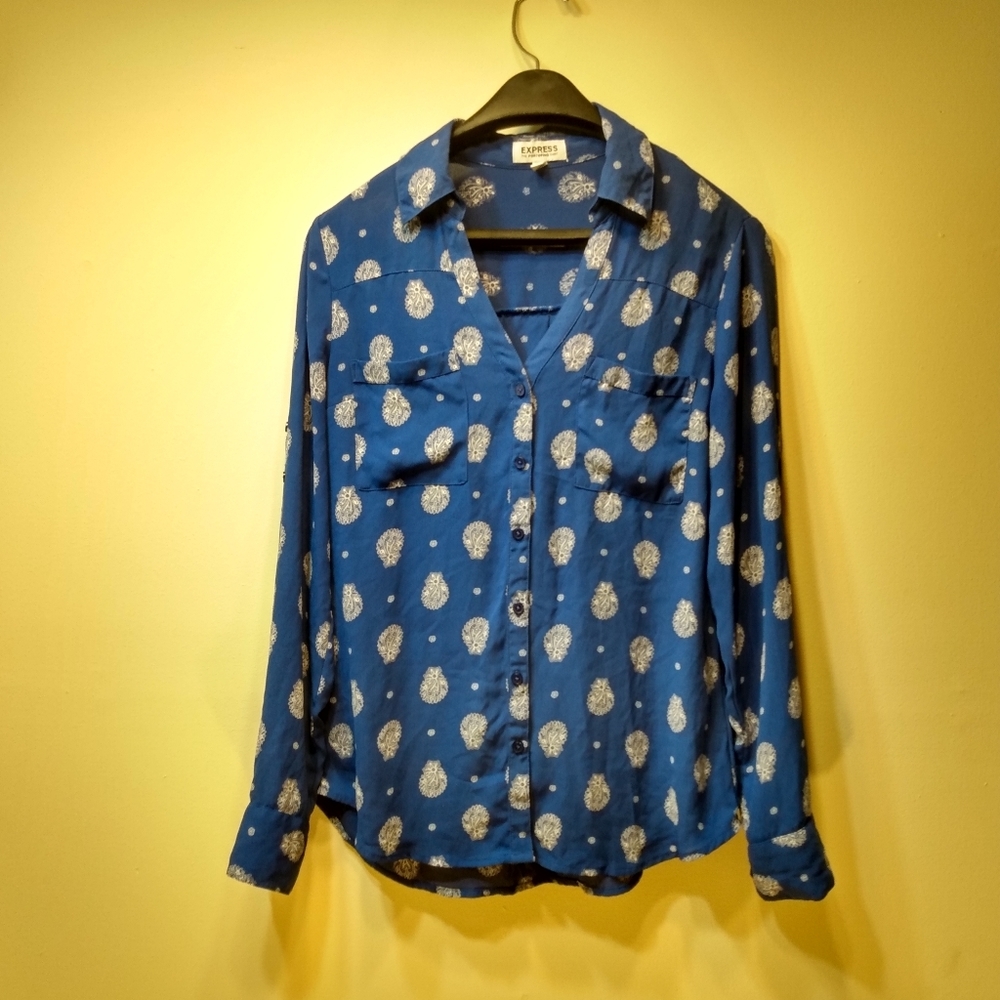 Express Paisley Portofino Shirt